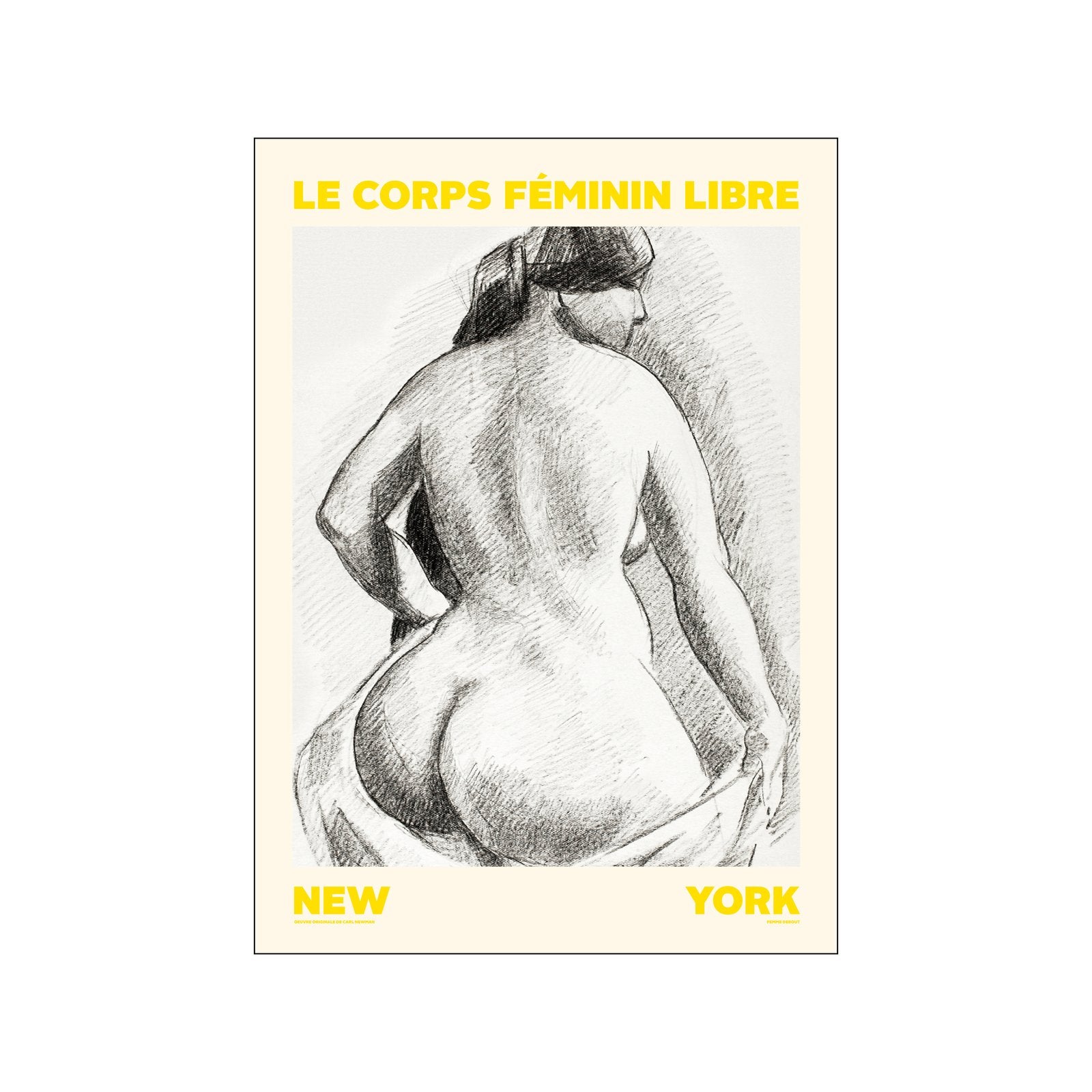 Poster & Frame Feminin Libre 02 plakat - Bahne